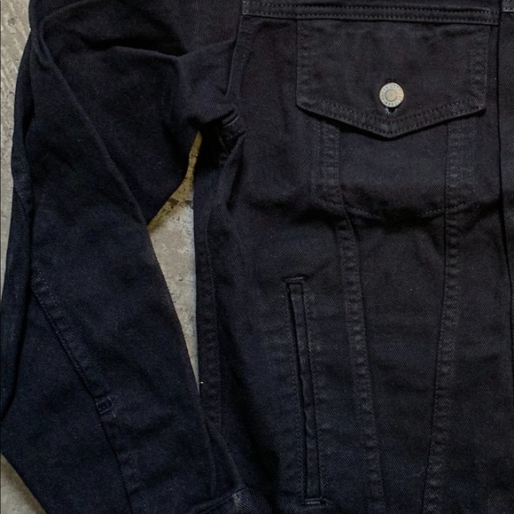 Bundle black denim jacket with Darling logo🌹👌 - Picture 4 of 4